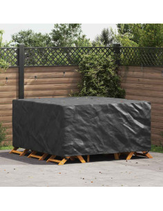 Copertura per mobili Tinta unita Nero 180 x 190 x 85 cm 600D 2