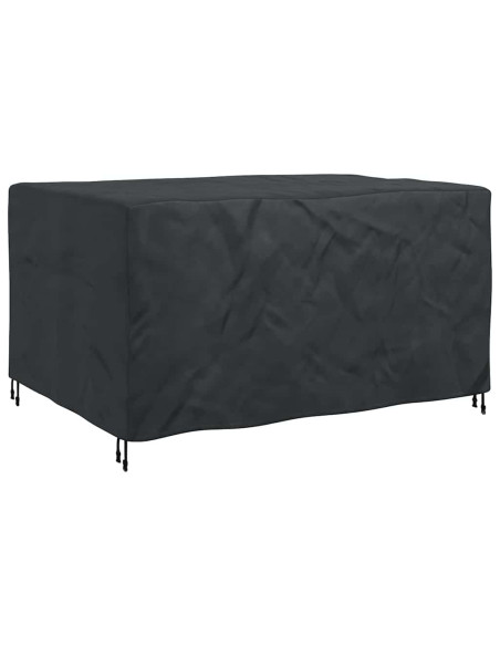Copertura per mobili da esterno Nero 180 x 120 x 74 cm 600D