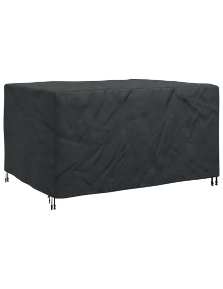 Copertura per mobili da esterno Nero 180 x 140 x 90 cm 210D