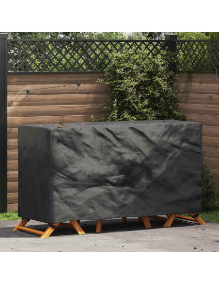 Copertura per mobili da esterno Nero 180 x 70 x 90 cm 210D