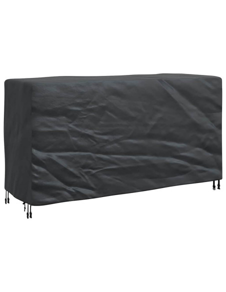 Copertura per mobili da esterno Nero 180 x 70 x 90 cm 210D
