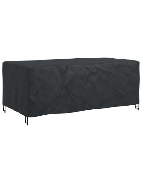 Copertura per mobili da esterno Nero 200 x 110 x 70 cm 600D