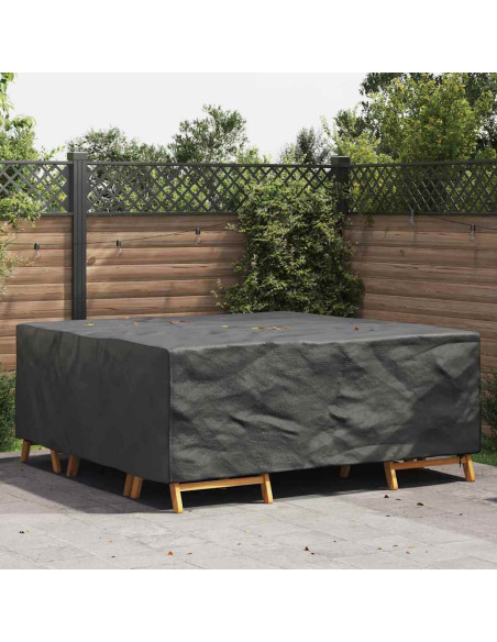 Copertura per mobili da esterno Nero 210 x 200 x 70 cm 210D