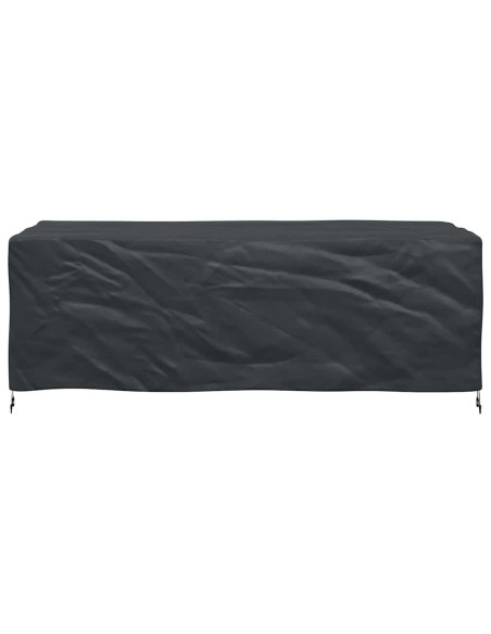 Copertura per mobili da esterno Nero 220 x 110 x 70 cm 600D