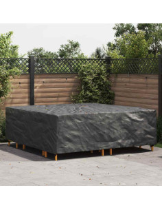 Copertura per mobili Tinta unita Nero 220 x 220 x 70 cm 420D 2