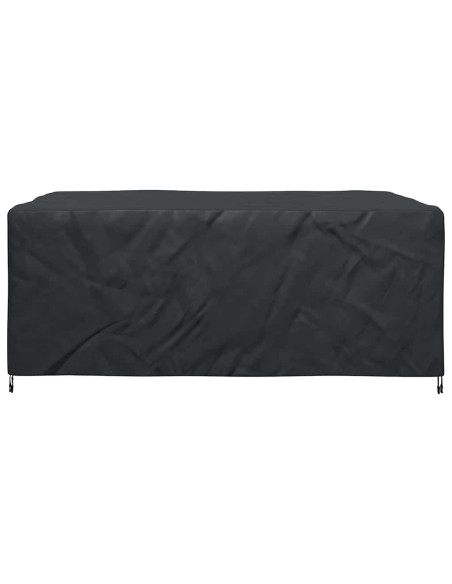 Copertura per mobili da esterno Nero 220 x 190 x 85 cm 210D