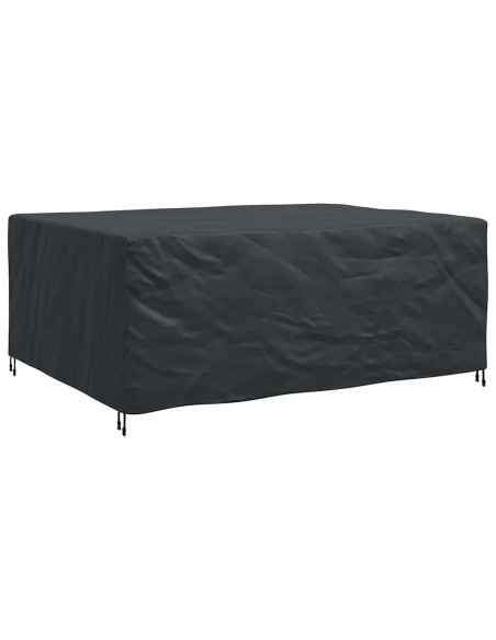 Copertura per mobili da esterno Nero 220 x 190 x 85 cm 420D