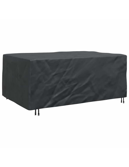 Copertura per mobili da esterno Nero 220 x 150 x 85 cm 210D
