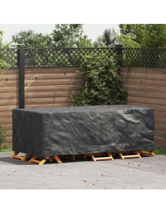 Copertura per mobili Tinta unita Nero 229 x 113 x 73 cm 600D 2