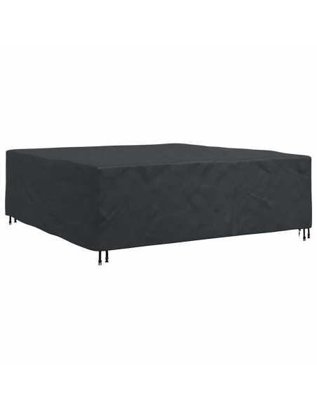 Copertura per mobili da esterno Nero 235 x 235 x 70 cm 600D