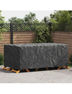 Copertura per mobili Tinta unita Nero 240 x 140 x 90 cm 420D 2