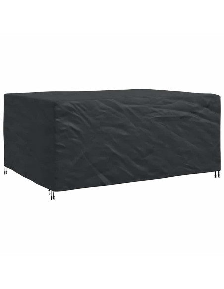 Copertura per mobili da esterno Nero 240 x 180 x 100 cm 600D
