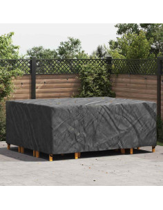 Copertura per mobili Tinta unita Nero 250 x 210 x 90 cm 420D 2