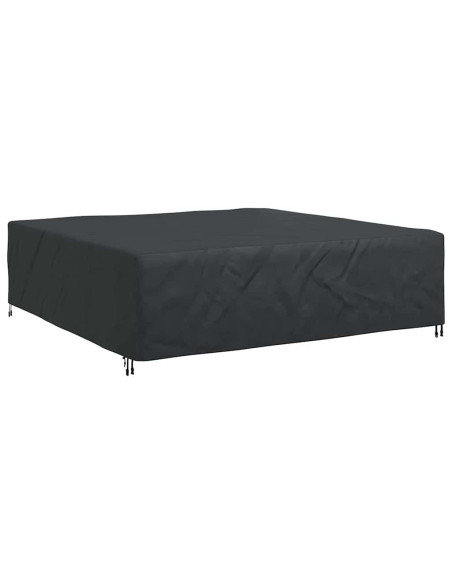 Copertura per mobili da esterno Nero 260 x 260 x 90 cm 600D