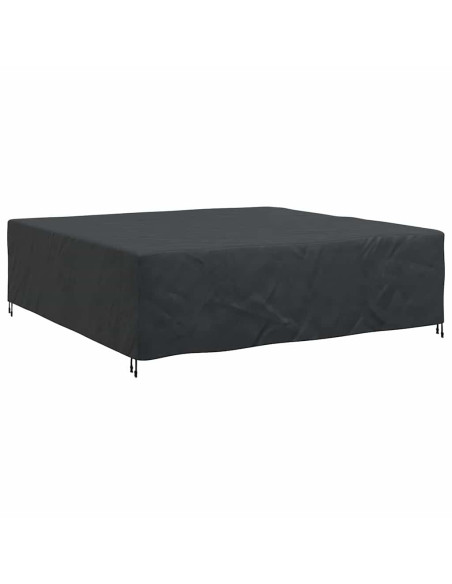 Copertura per mobili da esterno Nero 260 x 260 x 90 cm 600D