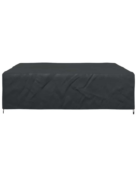 Copertura per mobili da esterno Nero 260 x 260 x 90 cm 600D