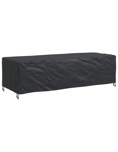 Copertura per mobili da esterno Nero 270 x 110 x 70 cm 420D