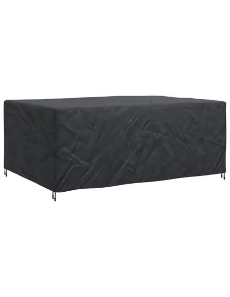 Copertura per mobili da esterno Nero 280 x 204 x 106 cm 210D