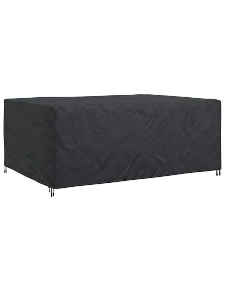 Copertura per mobili da esterno Nero 280 x 204 x 106 cm 420D