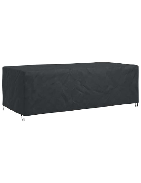 Copertura per mobili da esterno Nero 300 x 140 x 90 cm 600D