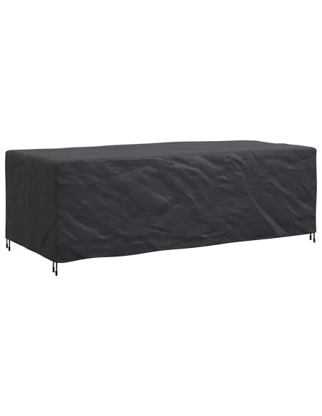 Copertura per mobili da esterno Nero 300 x 140 x 90 cm 600D