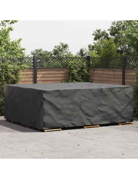 Copertura per mobili da esterno Nero 300 x 250 x 100 cm 600D
