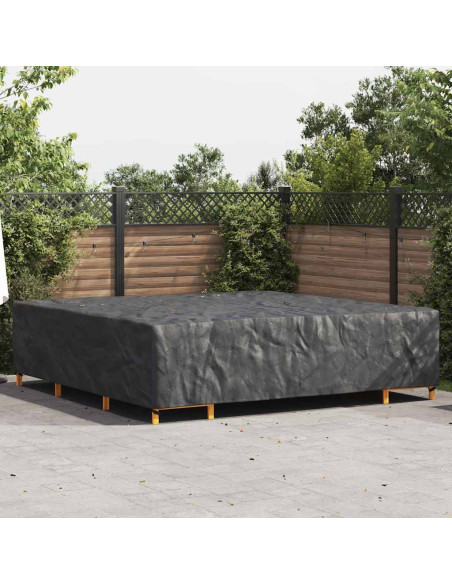 Copertura per mobili da esterno Nero 300 x 300 x 70 cm 420D