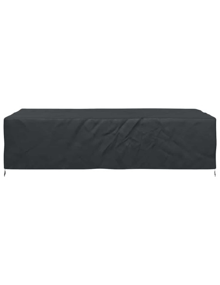 Copertura per mobili da esterno Nero 305 x 190 x 85 cm 210D