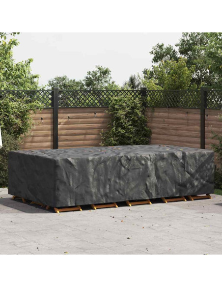 Copertura per mobili da esterno Nero 305 x 190 x 85 cm 420D