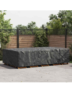 Copertura per mobili Tinta unita Nero 315 x 180 x 74 cm 420D 2