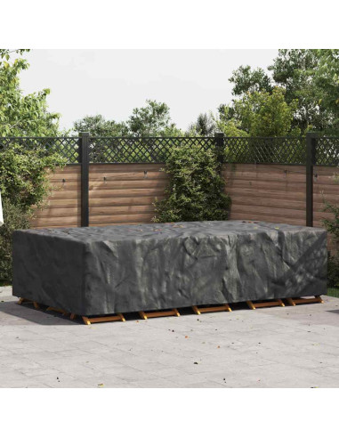 Copertura per mobili Tinta unita Nero 315 x 180 x 74 cm 420D