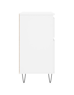 Credenza Bianca 60x35x70 cm in Legno Multistrato