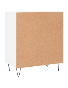 Credenza Bianca 60x35x70 cm in Legno Multistrato 2