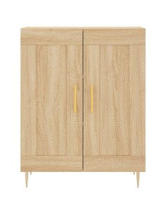 Credenza Rovere Sonoma 69,5x34x180 cm in Legno Multistrato 2