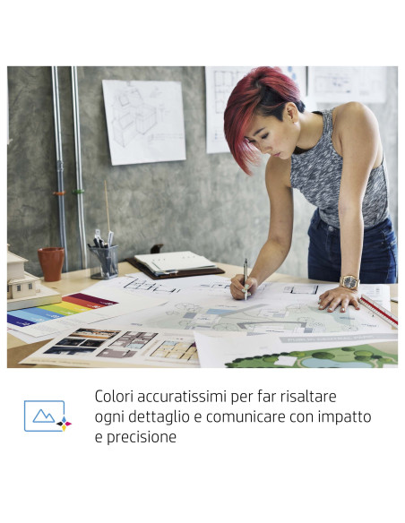 HP Cartuccia inchiostro magenta DesignJet 728, 300 ml