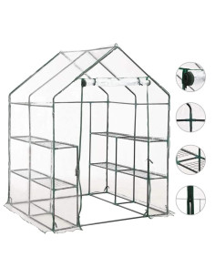 Serra Accessibile con 8 Livelli 143x143x195 cm 2