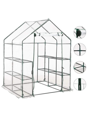 Serra Accessibile con 8 Livelli 143x143x195 cm