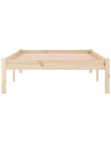 Giroletto senza Materasso 100x190 cm in Legno di Pino Doppio