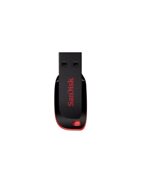 SanDisk Cruzer Blade unità flash USB 64 GB USB tipo A 2.0 Nero, Rosso