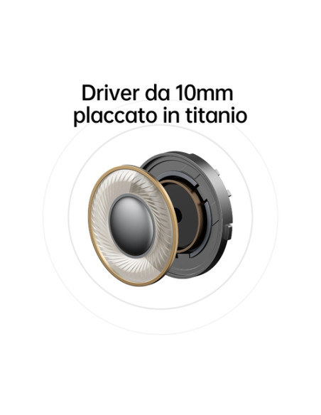 OPPO Enco Buds2, Auricolari True Wireless, Bluetooth 5.2, in-ear, Cancellazione rumore in chiamata, Comandi Touch, Audio Binaura