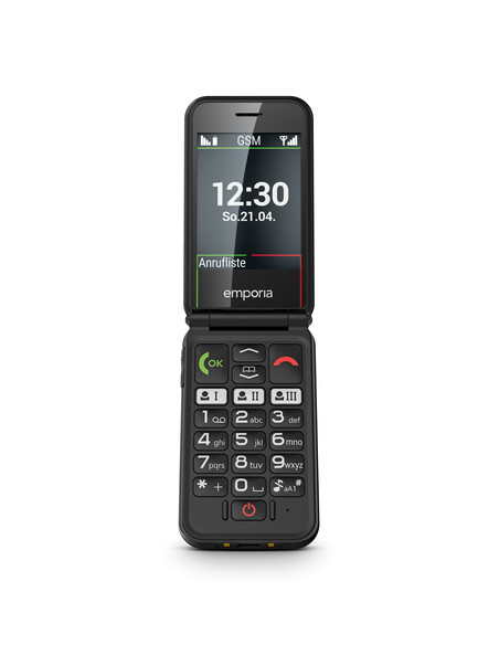 Emporia SIMPLICITYglam 7,11 cm (2.8") 106 g Bianco Telefono per anziani