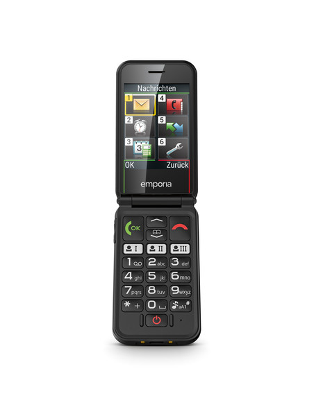 Emporia SIMPLICITYglam 7,11 cm (2.8") 106 g Bianco Telefono per anziani