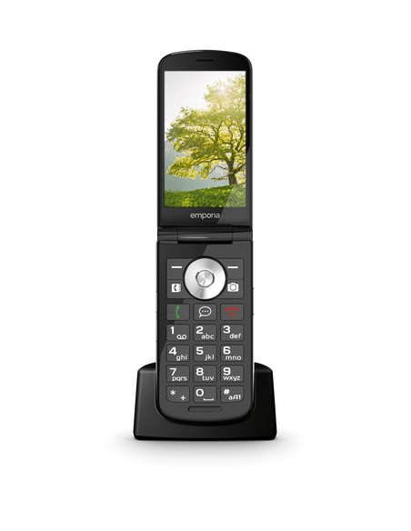 Emporia emporiaTOUCHsmart.3 8,81 cm (3.47") 150 g Nero Telefono per anziani