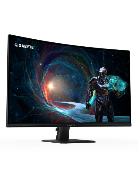 GIGABYTE GS32QCA 31,5" Monitor Gaming Curvo QHD - 2560 x 1440, 180Hz, 1ms, 250 cd/m², FreeSync, HDR Ready, HDMI 2.0, Displaypor