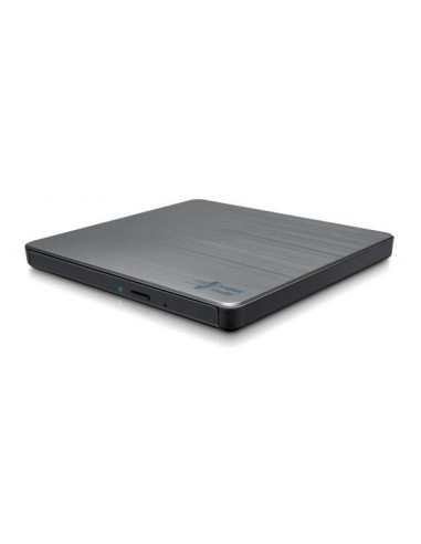 Hitachi-LG Slim Portable DVD-Writer lettore di disco ottico DVD±RW Argento