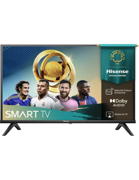 Hisense 40A4Q 101,6 cm (40") HD Smart TV Wi-Fi Nero 200 cd/m²