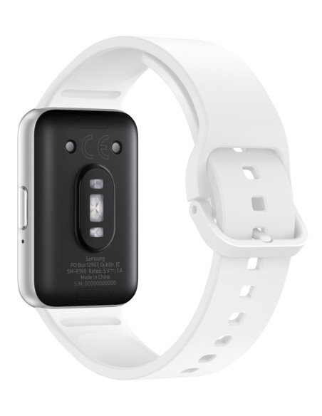 Samsung Galaxy Fit3 4,06 cm (1.6") AMOLED 40 mm Digitale 256 x 402 Pixel Touch screen Argento