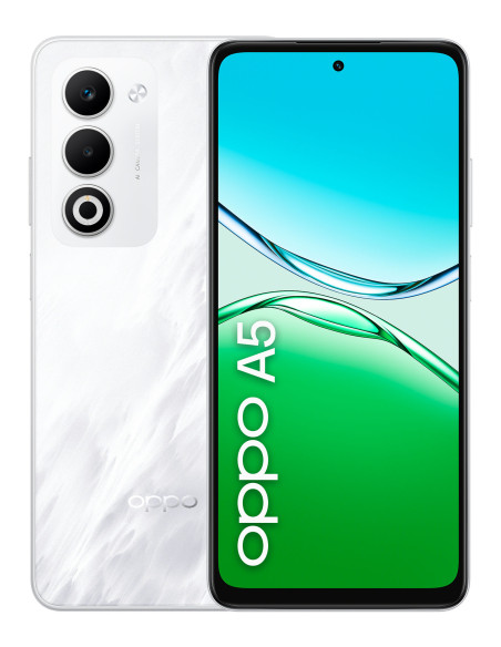 OPPO A5 Smartphone, Foto AI 50MP, Frontale 5MP, Display 6.67” 90HZ LCD HD+, 6000mAh, RAM 6(Esp2GB/4GB/6GB)+ROM 128GB (esp1TB),