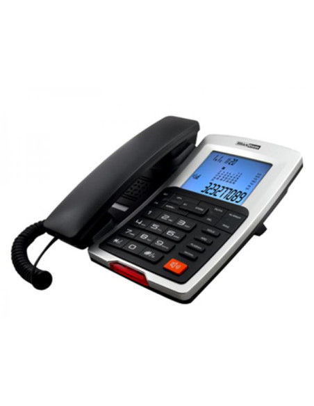 MaxCom KXT709 Telefono analogico Identificatore di chiamata Nero, Bianco telefono