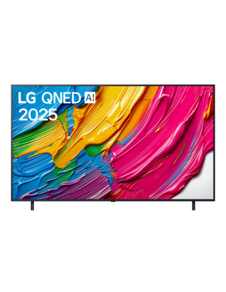 LG QNED AI 75QNED80A6A TV Serie QNED80 75'' 4K, α7 Gen8, HDR10, 20W, 3 HDMI con Game Optimizer, Smart TV WebOS 25